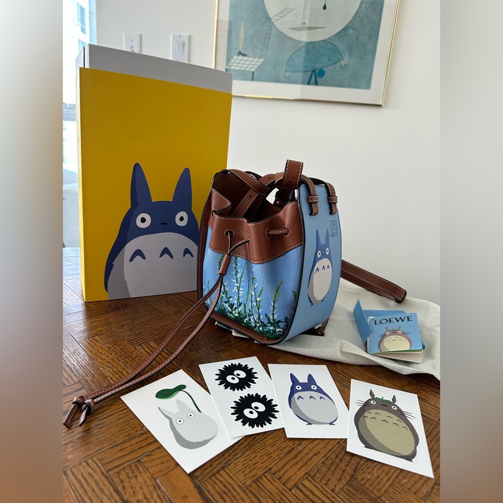 Loewe x Studio Ghibli Mini Hammock Totoro Limited Edition rare collector’s item